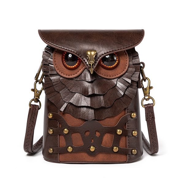 Novelty Creative Owl Leather Bag
