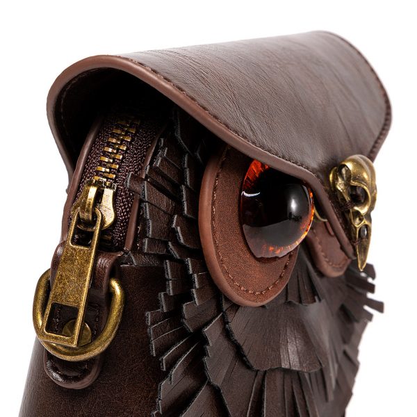 Novelty Creative Owl Leather Bag - Image 7