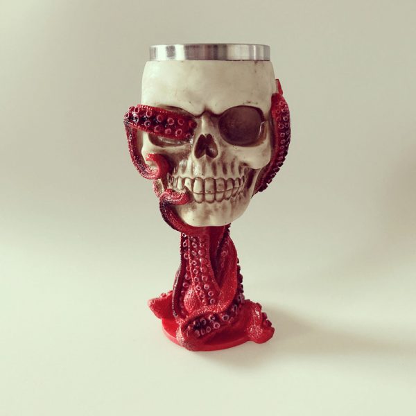Vintage Skull Highball Glass - Image 8
