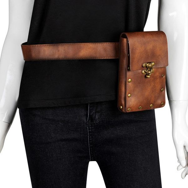 Brown Vintage Belt Bag - Image 2