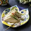 Owl Underglaze Painted Ceramic Plate - Image 5