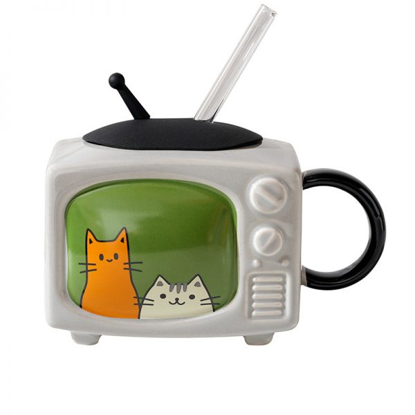 Vintage TV Ceramic Mug - Image 7